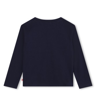 Billieblush Long sleeve navy t-shirt