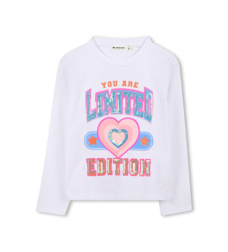 Billieblush Maglietta bianca con scritta "Love"