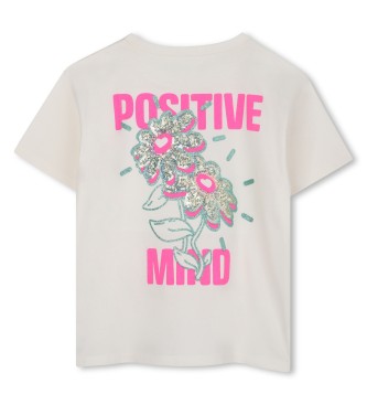 Billieblush Maglietta bianca sporca positiva