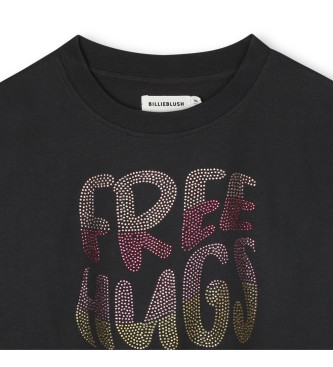 Billieblush Maglietta nera gratuita