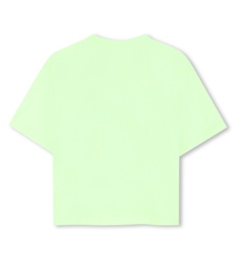 Billieblush Camiseta Ilustrada verde