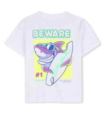 Billieblush T-shirt requin blanc