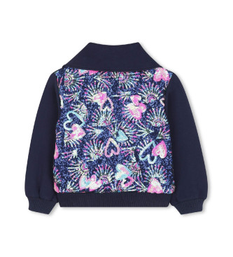 Billieblush Giacca fantasia blu navy