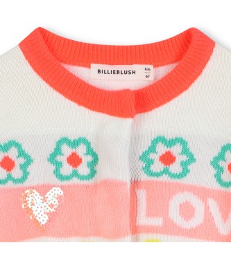 Billieblush C�rdigan Punto blanco roto