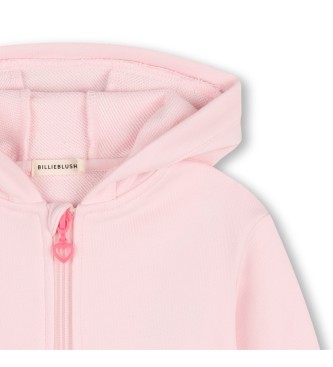 Billieblush Roze vest met capuchon