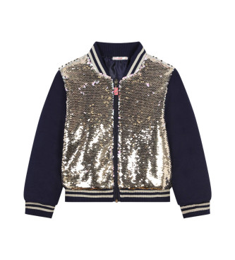 Billieblush Veste  paillettes dores