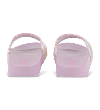 Billieblush Lila teenslippers met lovertjes