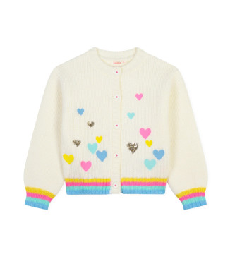 Billieblush Chaqueta De Punto blanco crudo