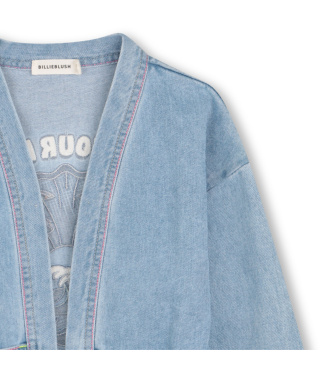 Billieblush Niebieska kurtka dżinsowa