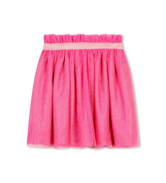 Billieblush Logo embossed skirt pink    