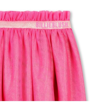 Billieblush Logo embossed skirt pink    