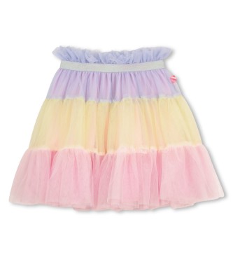 Billieblush Multicolour mesh skirt