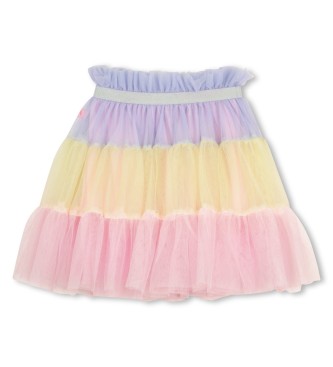 Billieblush Multicolour mesh skirt