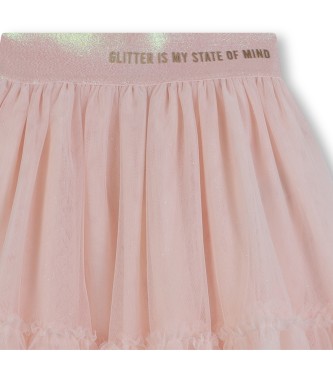 Billieblush Pink mesh skirt