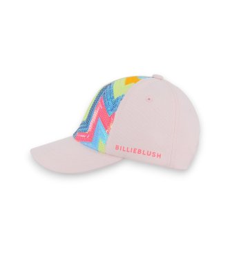Billieblush Cappello rosa con paillettes