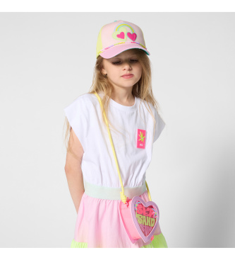 Billieblush Cappello rosa con perline