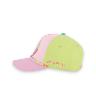 Billieblush Cappello rosa con perline