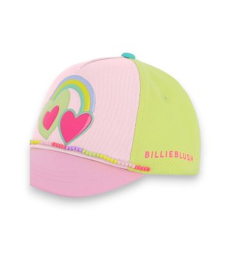 Billieblush Cappello rosa con perline