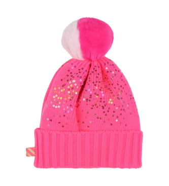 Billieblush Bonnet  pompon rose