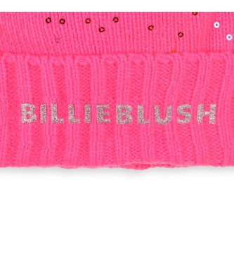 Billieblush Roza klobuk s pompom