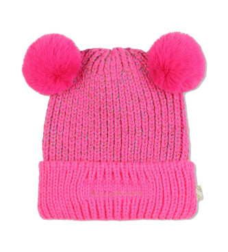 Billieblush Cappello con pompon rosa