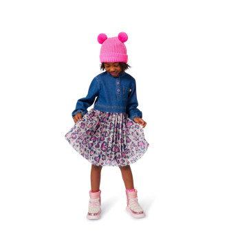 Billieblush Cappello con pompon rosa