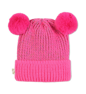 Billieblush Cappello con pompon rosa