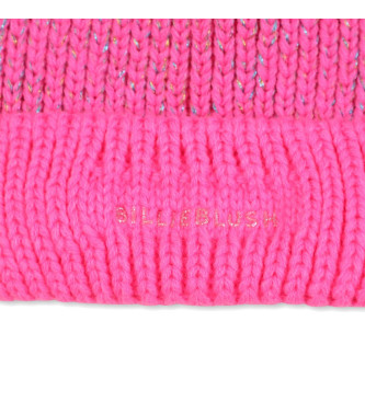 Billieblush Cappello con pompon rosa