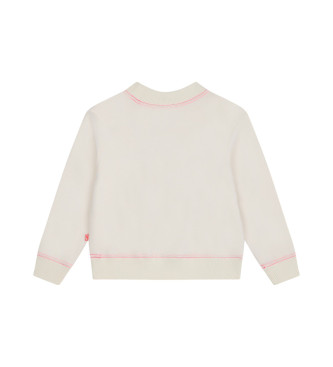 Billieblush French beige fleece sweatshirt