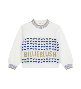 Billieblush Maglione lavorato a maglia bianco