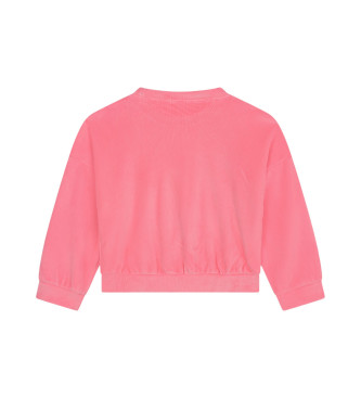 Billieblush Jersey de terciopelo rosa