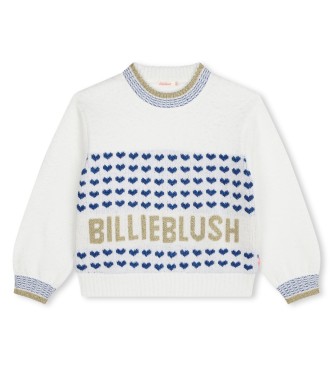 Billieblush White knitted jumper