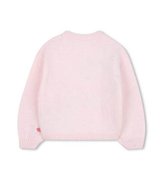 Billieblush Maglia Gatto Rosa