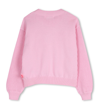 Billieblush Pull en maille rose