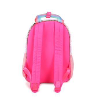 Billieblush Mochila de lentejuelas rosa