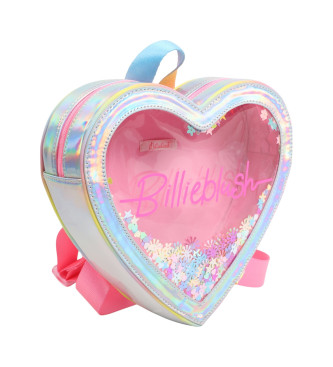 Billieblush Mochila forma de corazn rosa