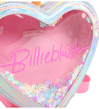 Billieblush Mochila forma de corazn rosa