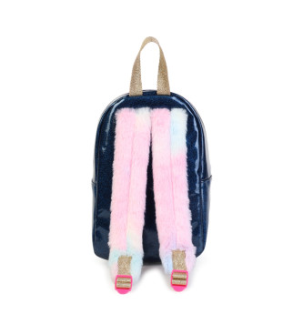 Billieblush Mochila pequea purpurina marino