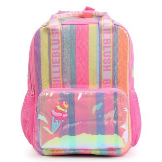Billieblush Sac  dos rose  paillettes