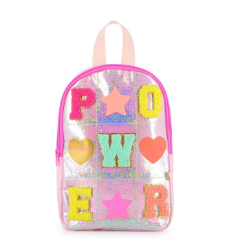Billieblush Zaino con lettere rosa