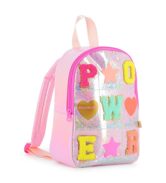 Billieblush Zaino con lettere rosa