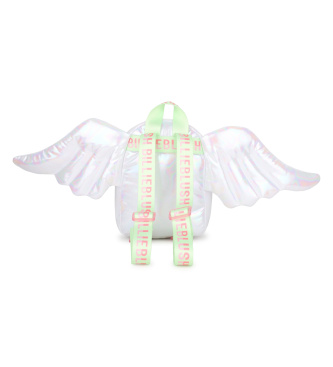 Billieblush Angel backpack silver white