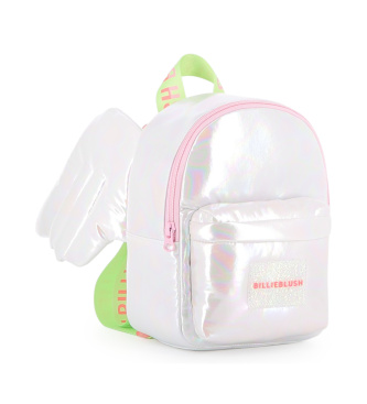 Billieblush Angel backpack silver white