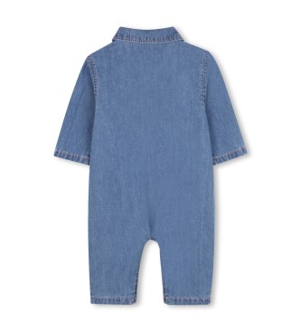 Billieblush Blue denim jumpsuit