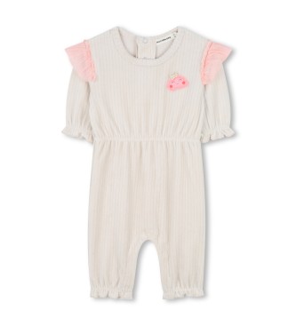 Billieblush Corduroy beige jumpsuit