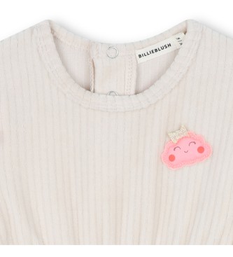 Billieblush Corduroy beige jumpsuit