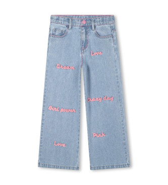 Billieblush Jeans con lettere blu