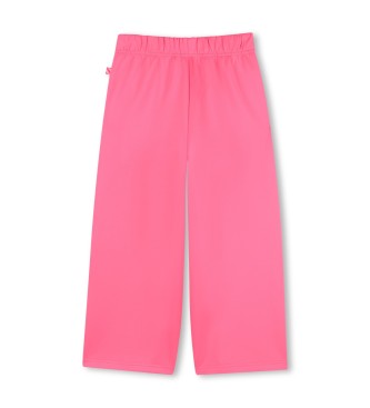 Billieblush Loose-fitting pink trousers