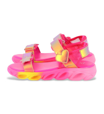 Billieblush Sandalen met klittenbandsluiting roze