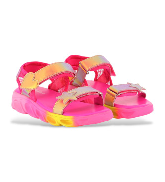 Billieblush Sandalen met klittenbandsluiting roze